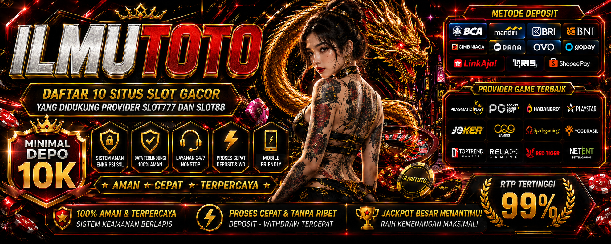 BONUS NEW MEMBER SLOT GACOR ILMUTOTO